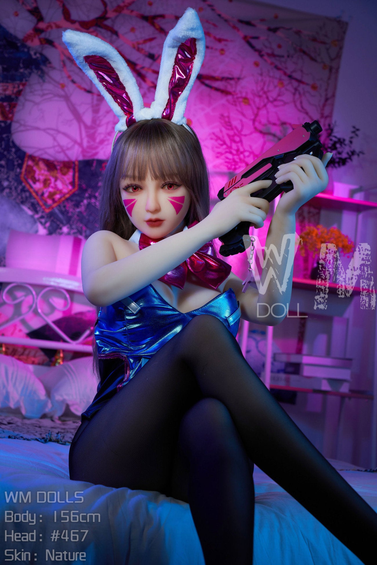 D.va sexdukke (WM-Doll 156cm C-cup #467 TPE)