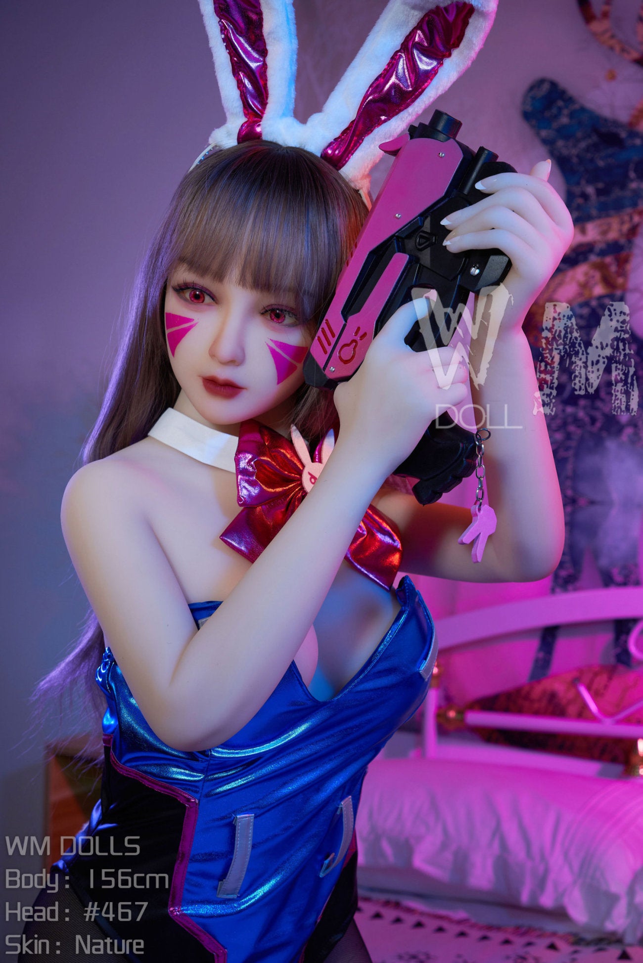 D.va sexdukke (WM-Doll 156cm C-cup #467 TPE)