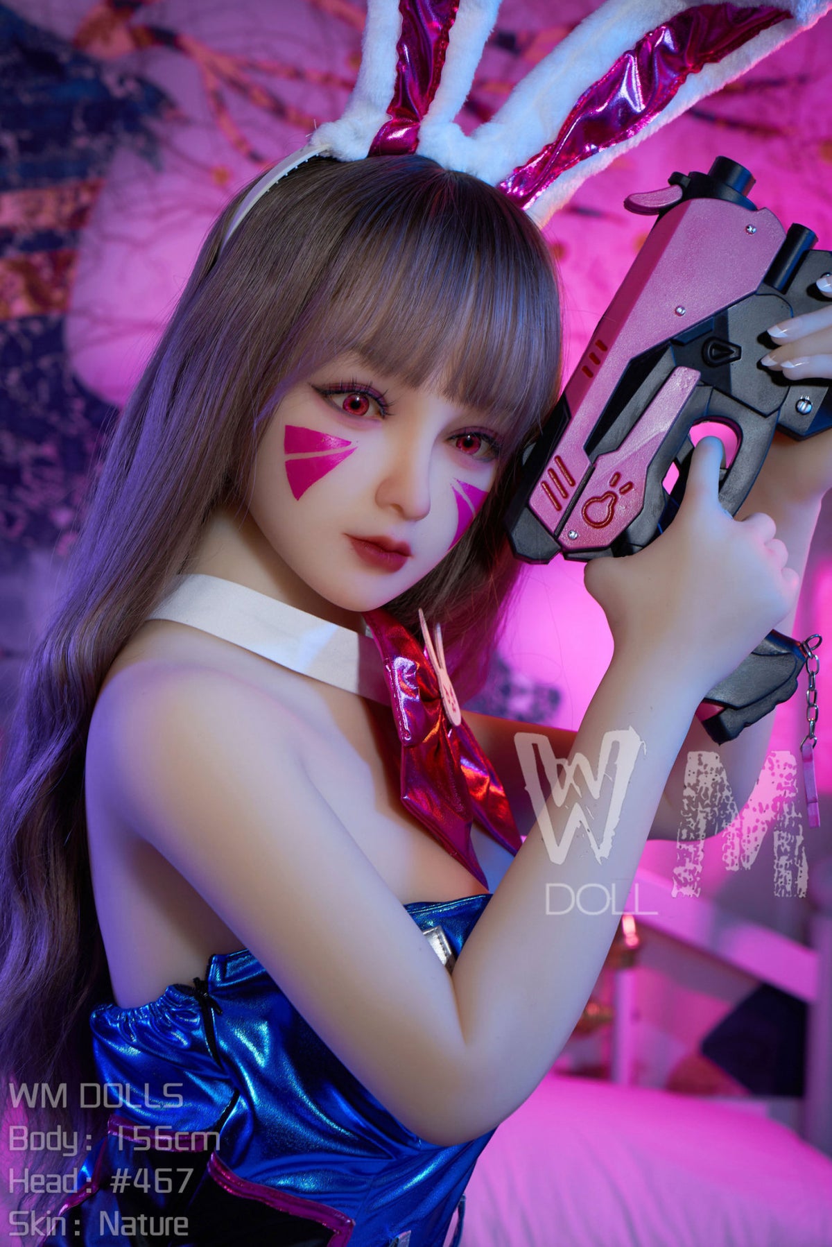 D.va sexdukke (WM-Doll 156cm C-cup #467 TPE)