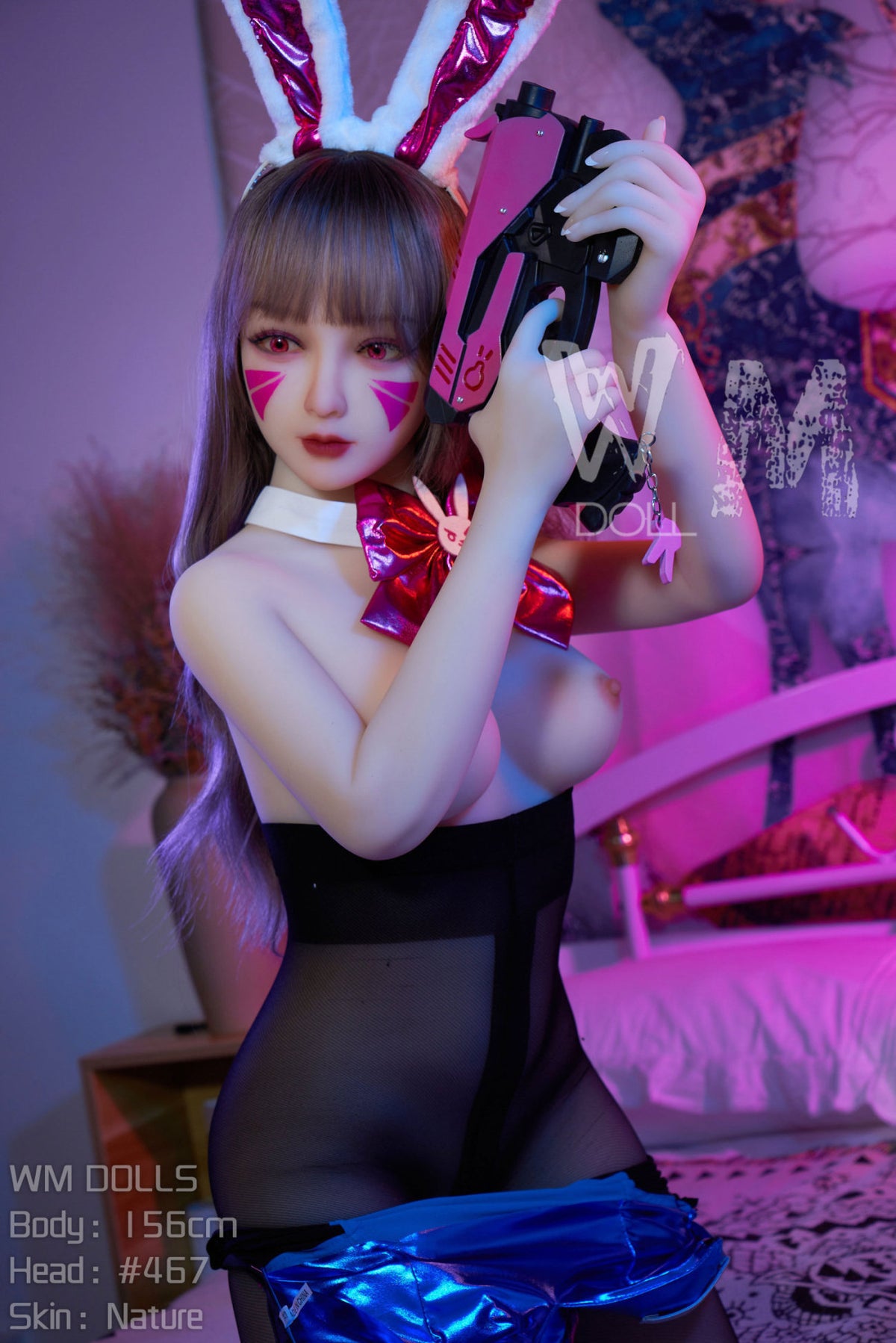 D.va sexdukke (WM-Doll 156cm C-cup #467 TPE)