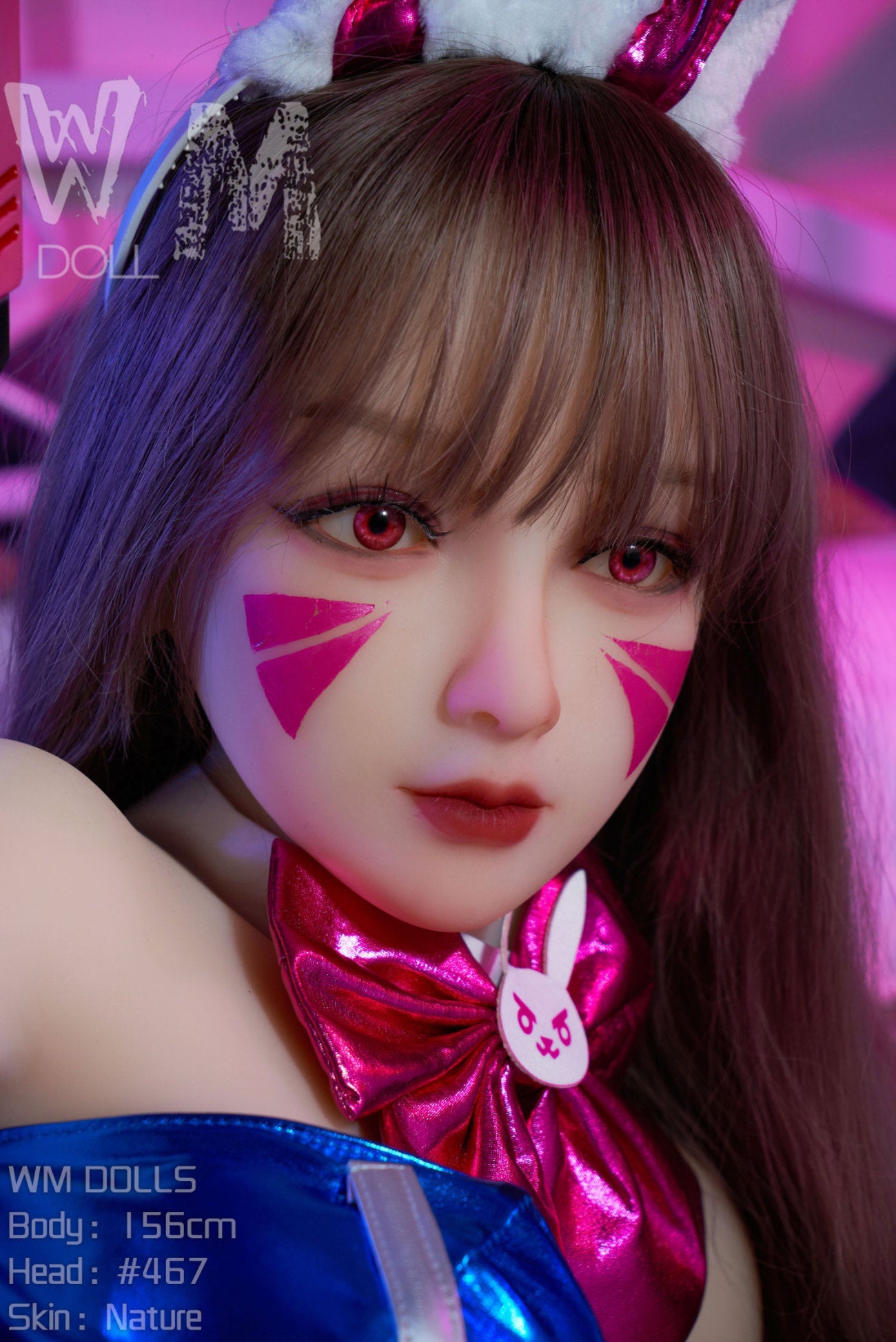 D.va sexdukke (WM-Doll 156cm C-cup #467 TPE)