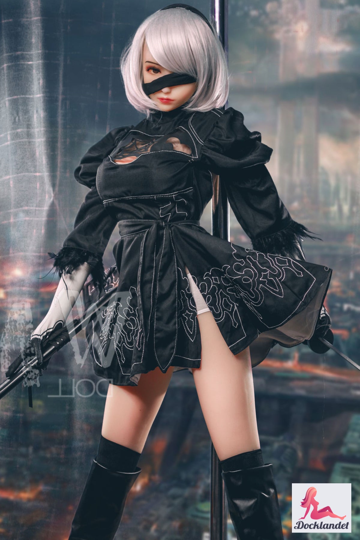 Yorha 2b sexdukke (WM-Doll 165cm d-cup #153 TPE)