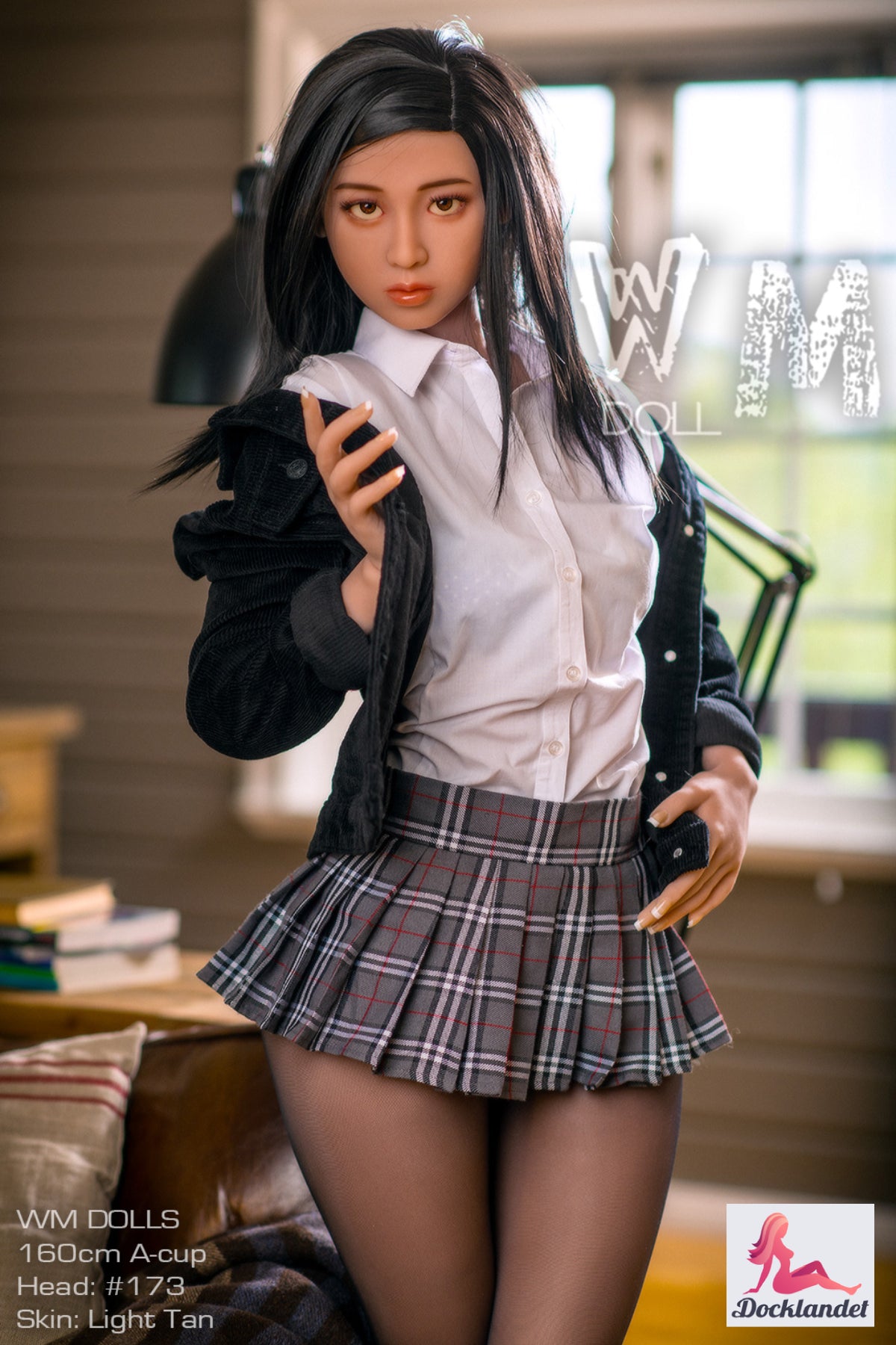 Nadia sexdukke (WM-Doll 160cm a-cup #173 TPE)