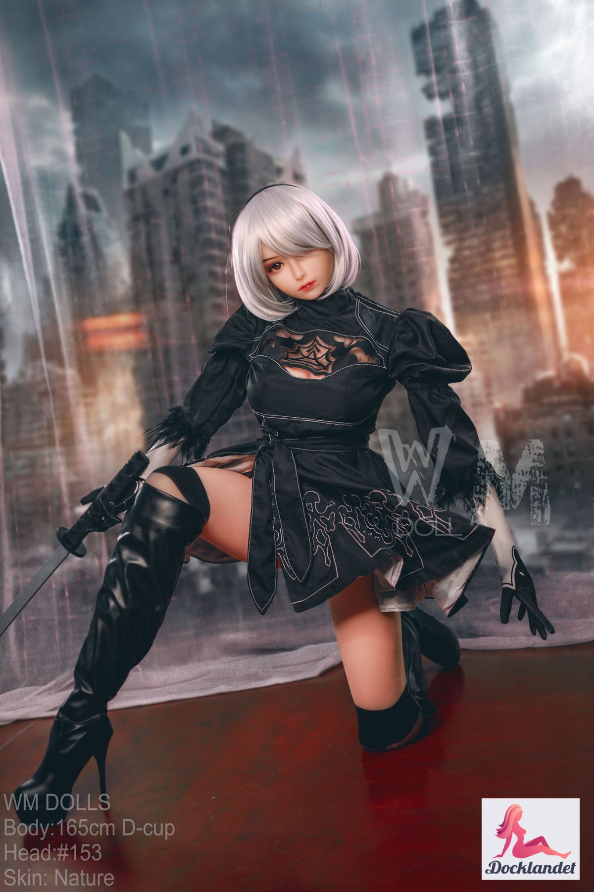 Yorha 2b Sex doll (WM-Doll 165cm D-cup #153 TPE)