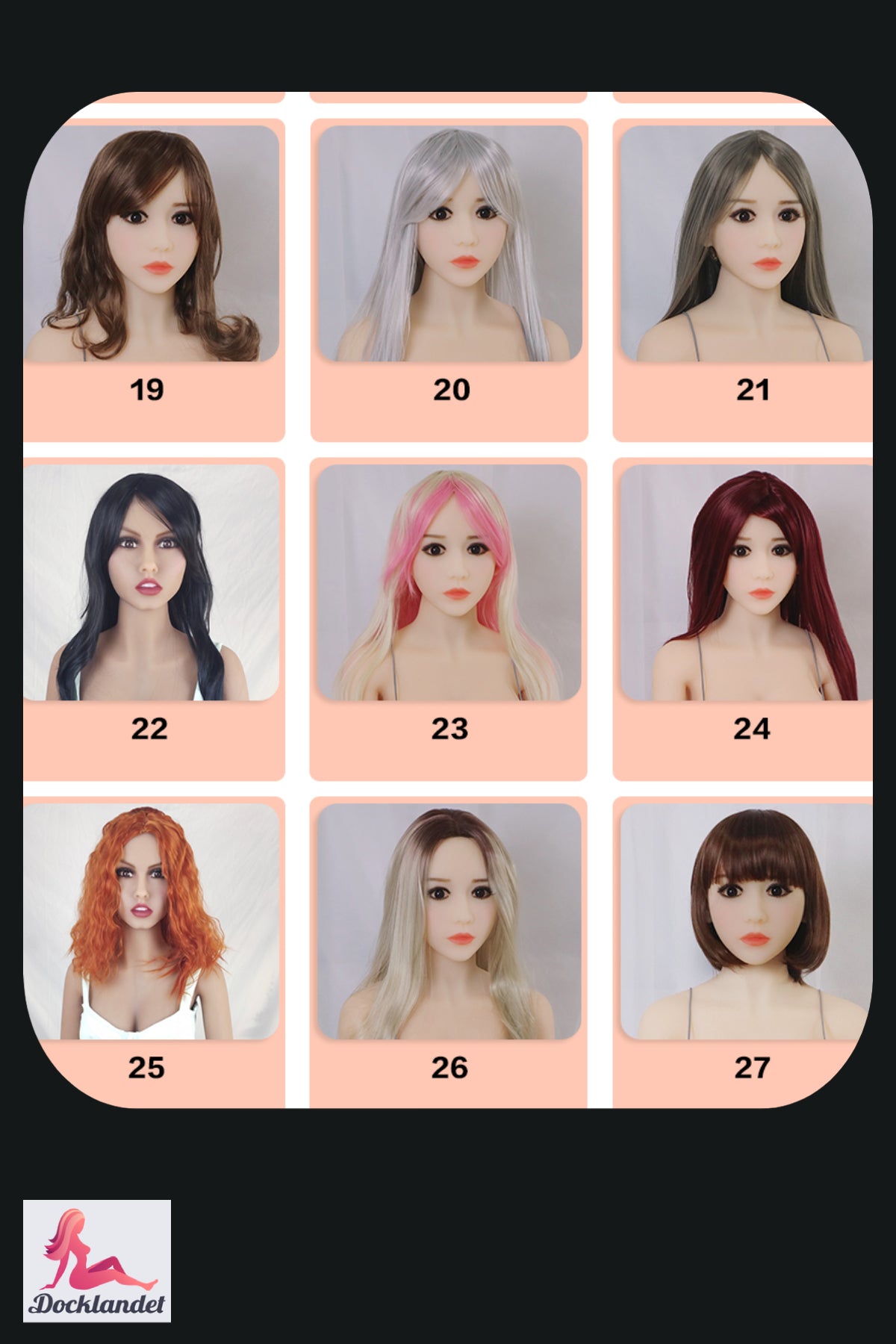 Parykk (velg mellom 94 forskjellige)