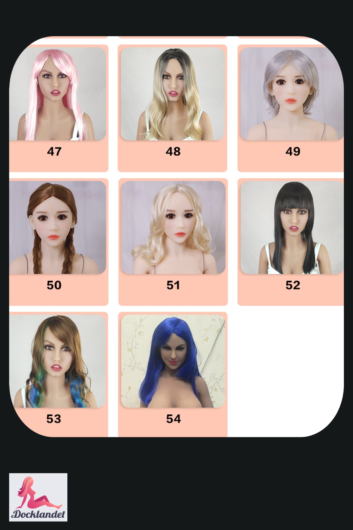Parykk (velg mellom 94 forskjellige)