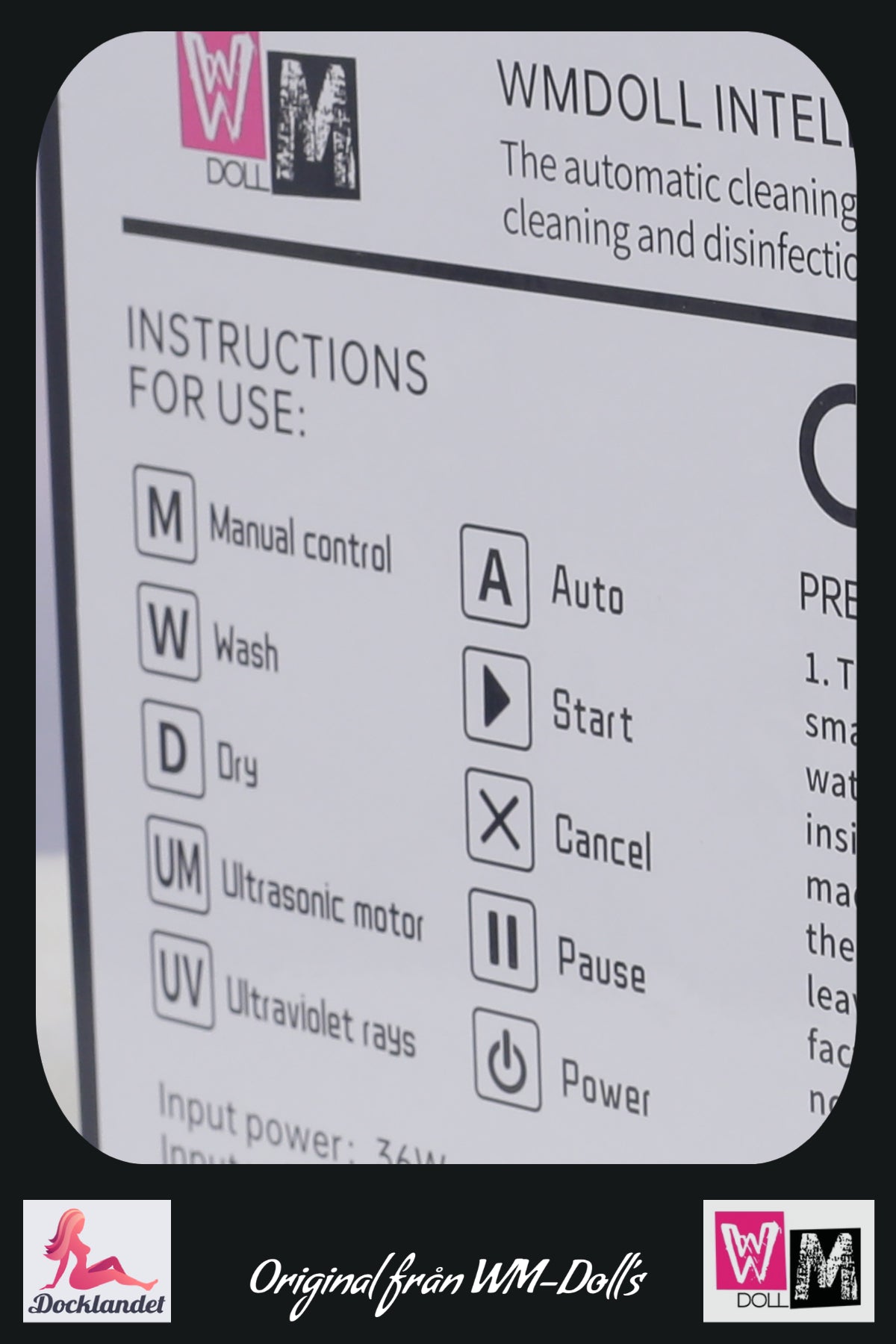 Intelligent rengjøringsmaskin (WM-Doll)