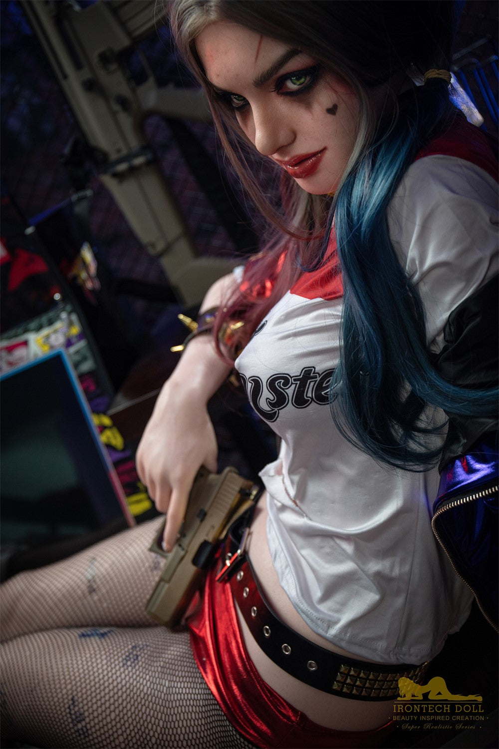 Harley sexdukke (Irontech Doll 166cm B-cup S27 silikon)
