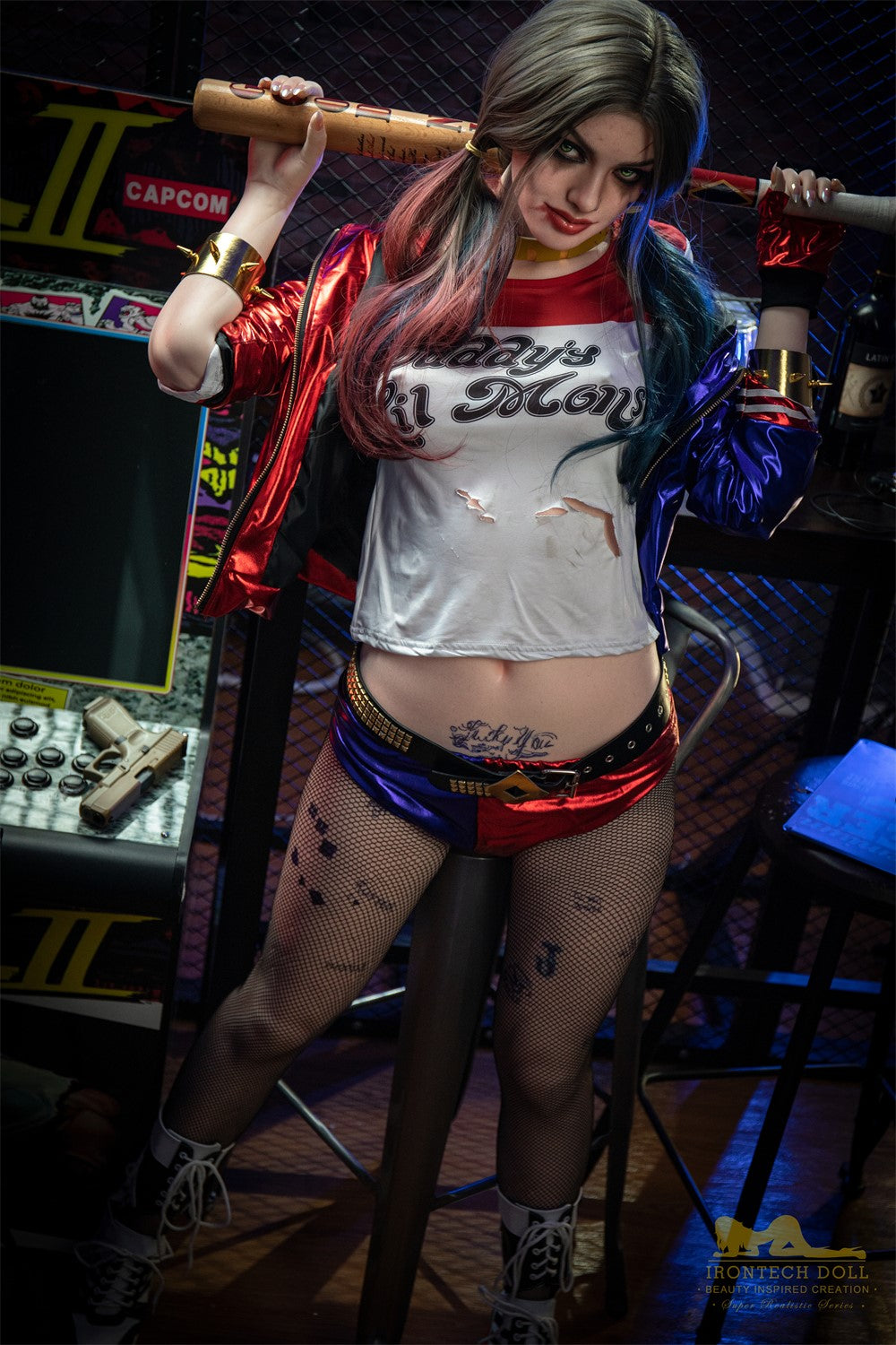 Harley sexdukke (Irontech Doll 166cm B-cup S27 silikon)