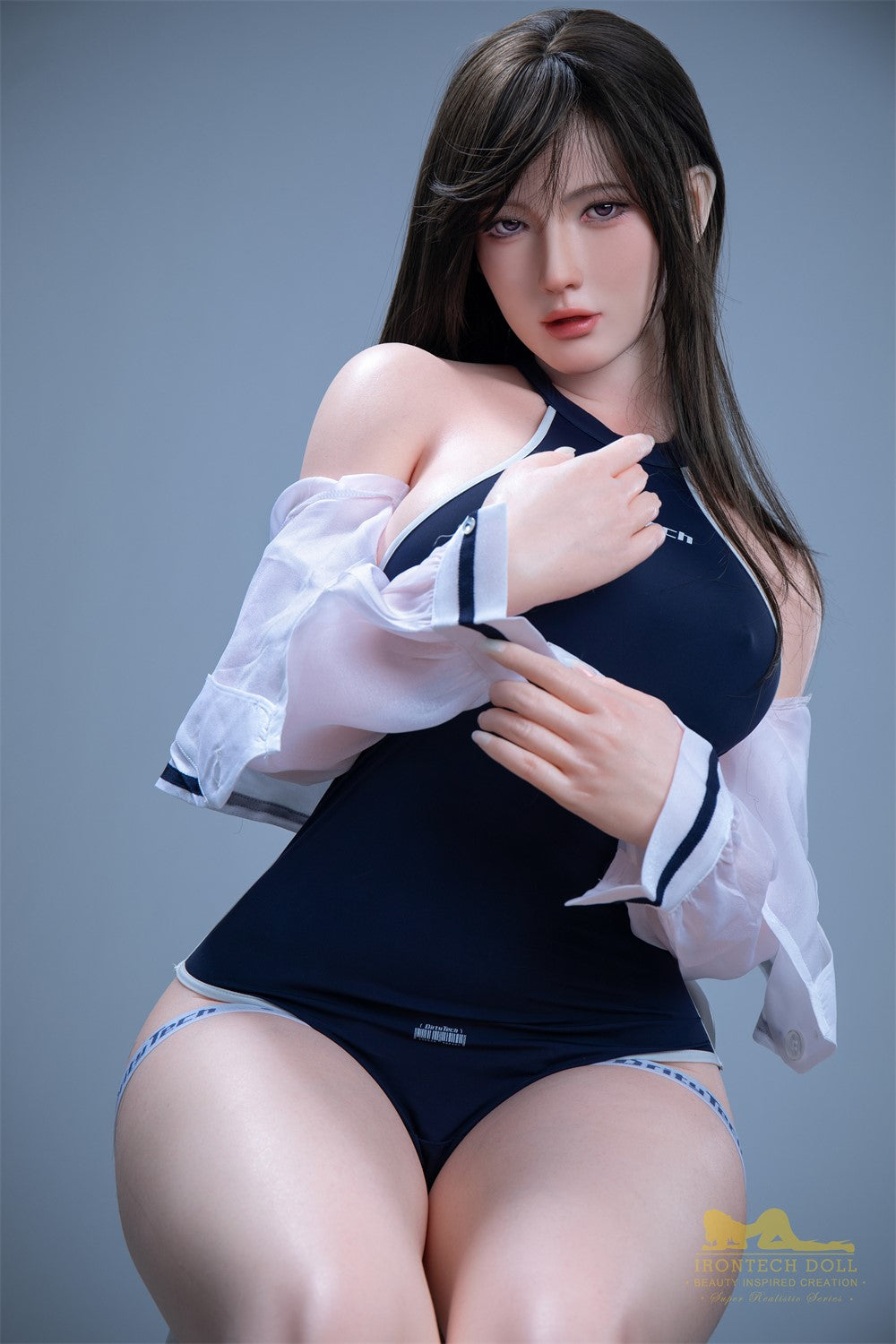Hannah sexdukke (Irontech Doll 164 cm E-cup S1 silikon)