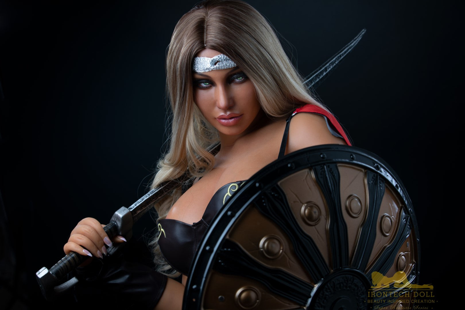 Hedy Warrior sexdukke (Irontech Doll 164cm e-cup S26 silikon)