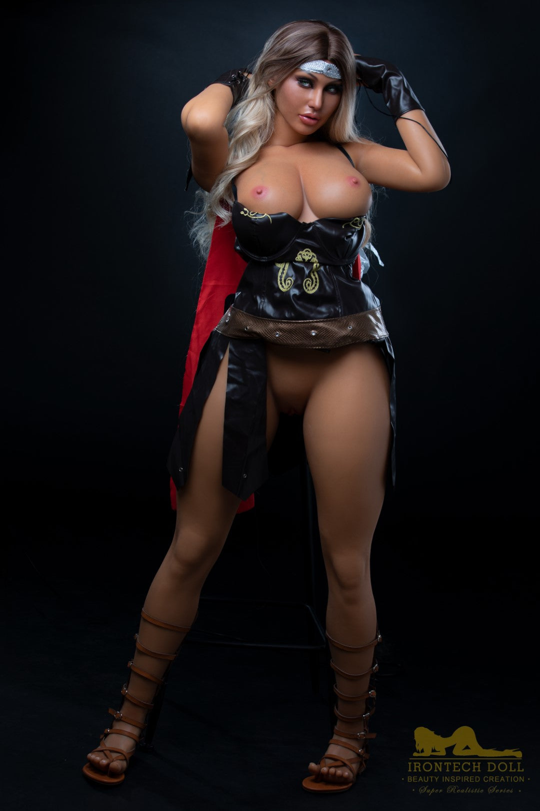 Hedy Warrior sexdukke (Irontech Doll 164cm e-cup S26 silikon)