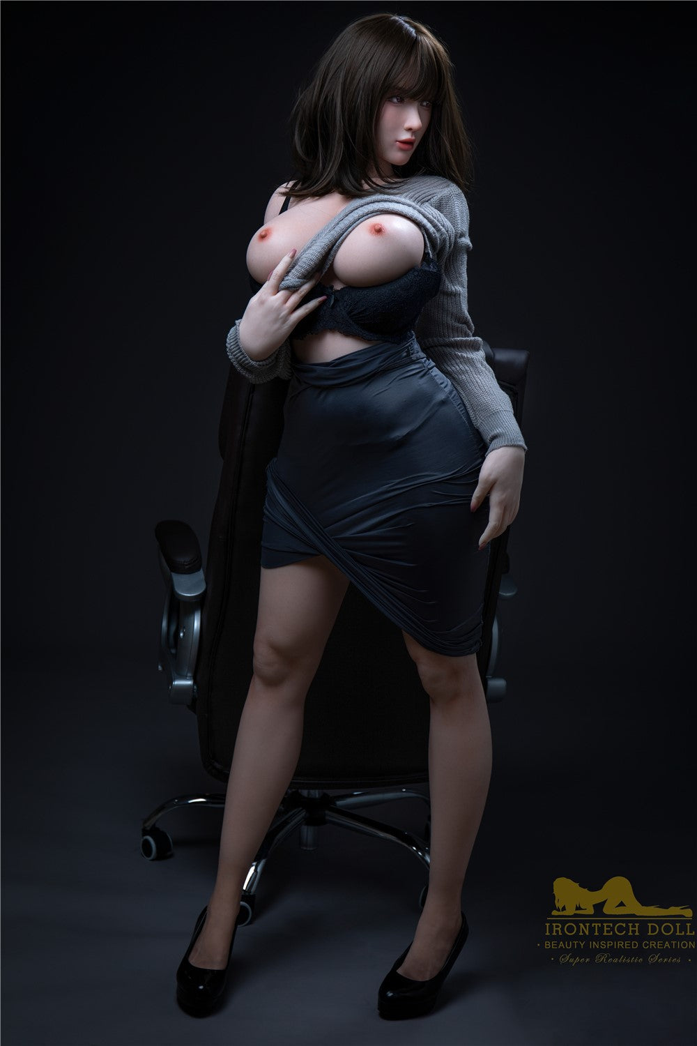 Hannah sexdukke (Irontech Doll 165 cm F-cup S1 silikon)