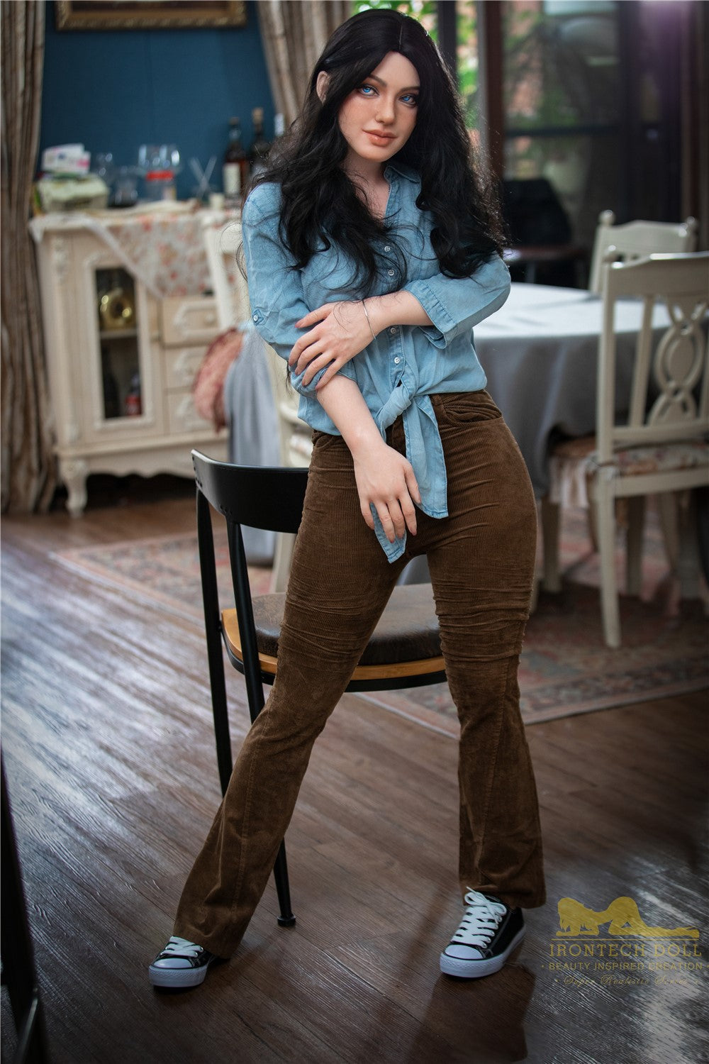Marley sexdukke (Irontech Doll 152 cm A-cup S27 silikon)