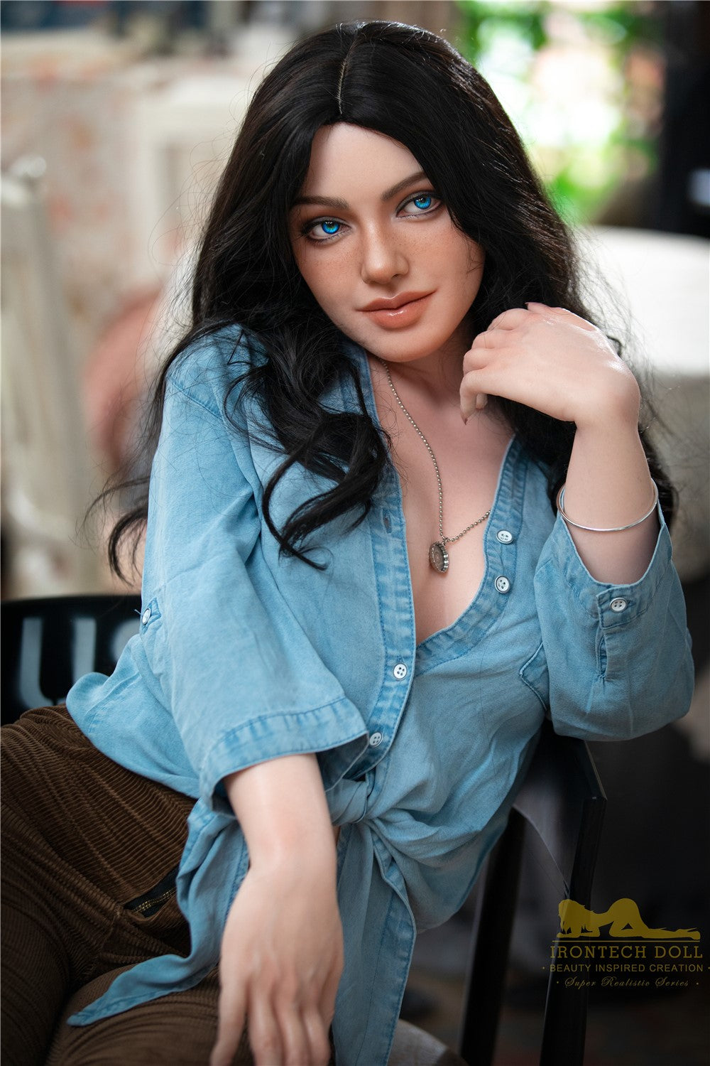 Marley sexdukke (Irontech Doll 152cm a-cup S27 silikon)