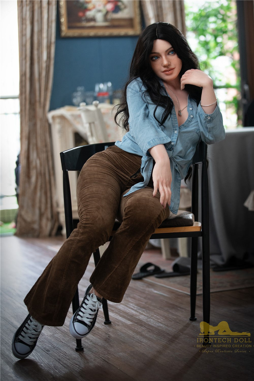 Marley sexdukke (Irontech Doll 152 cm A-cup S27 silikon)