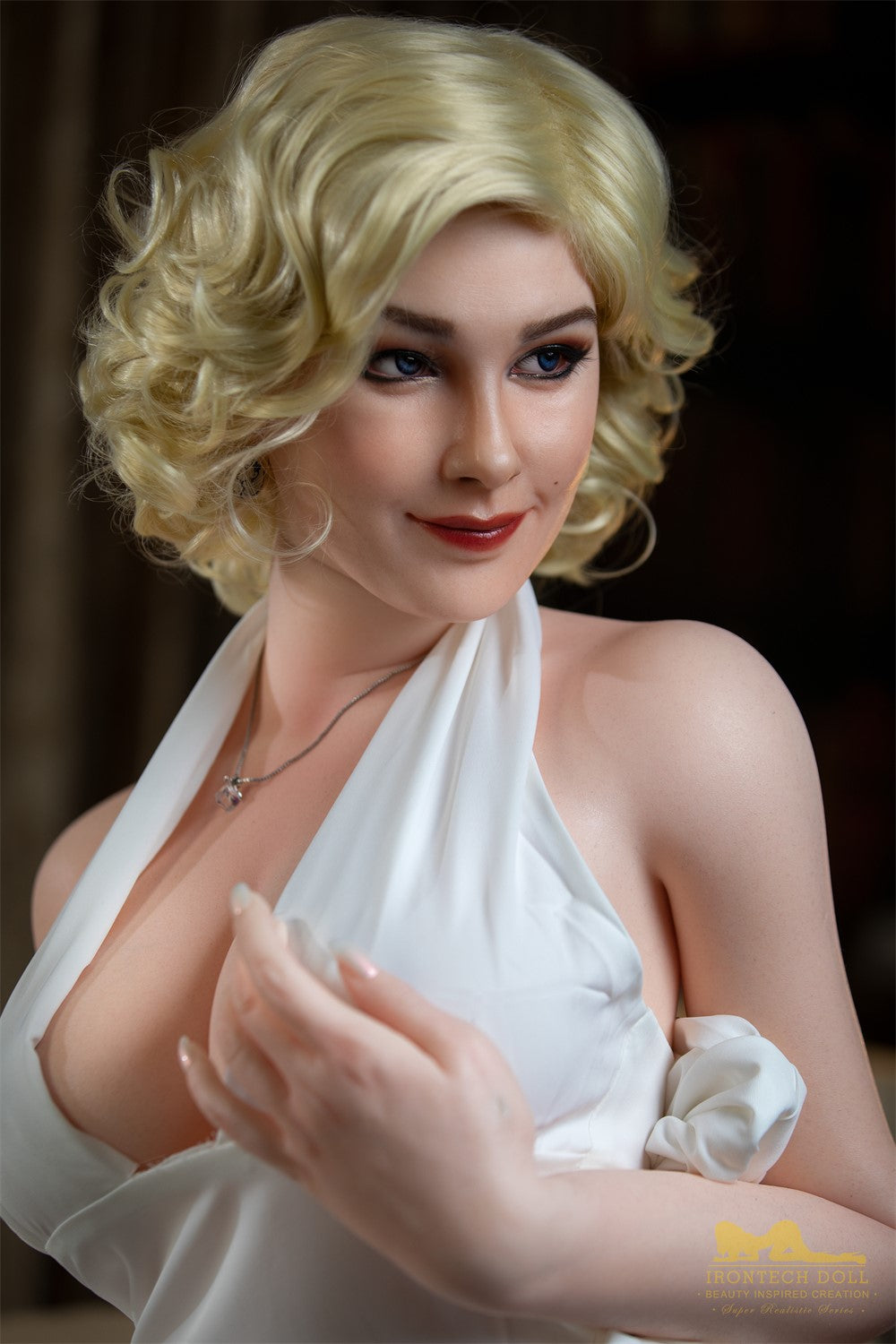 Marilyn sexdukke (Irontech Doll 164cm e-cup S12 silikon)