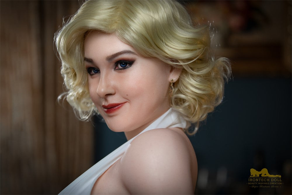 Marilyn sexdukke (Irontech Doll 164cm e-cup S12 silikon)