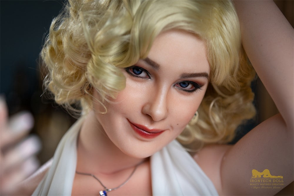 Marilyn sexdukke (Irontech Doll 164cm e-cup S12 silikon)