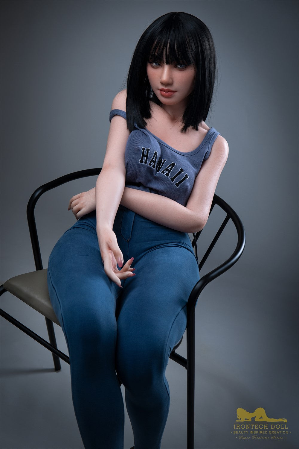 Rita sexdukke (Irontech Doll 153 cm E-cup S30 silikon)