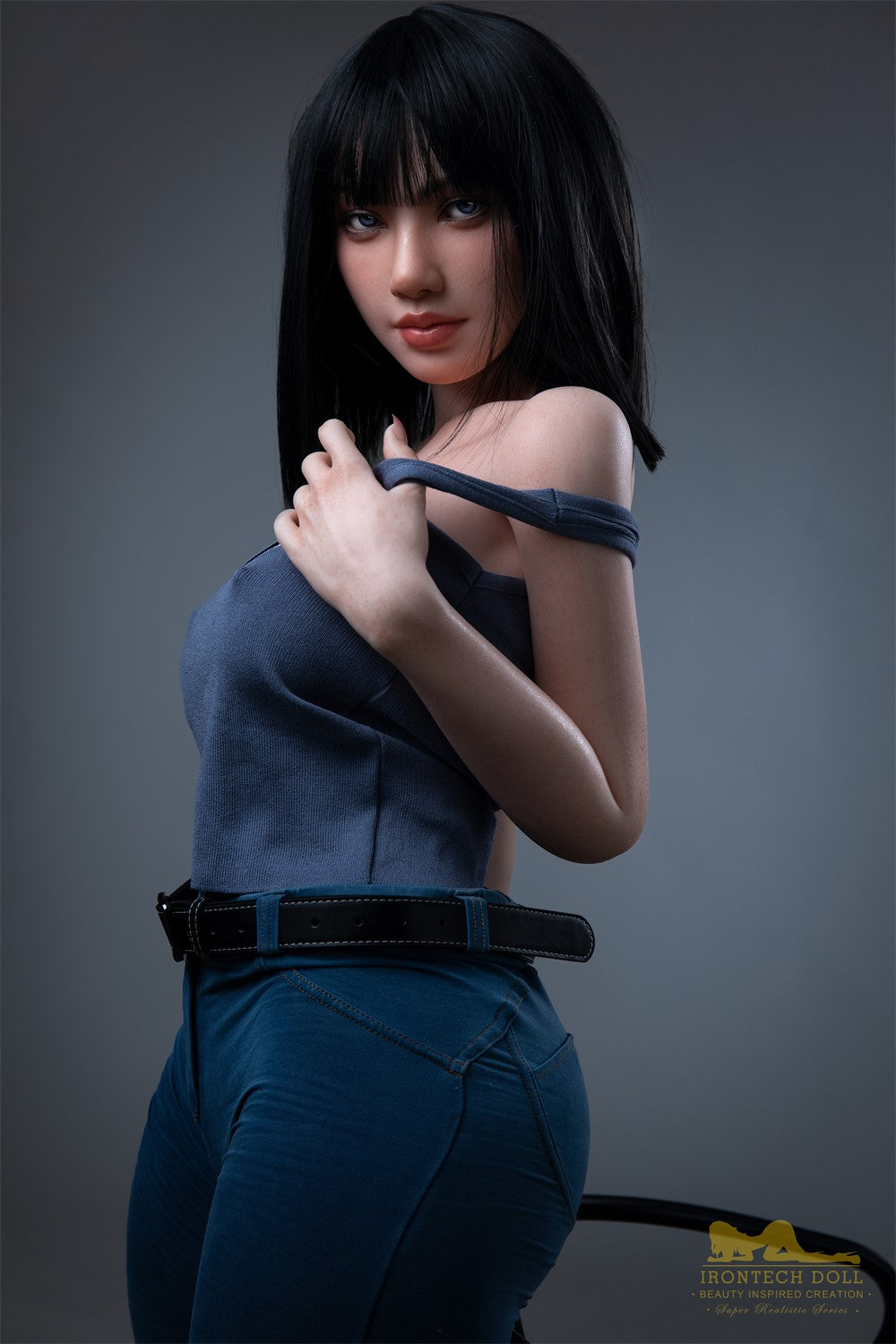 Rita sexdukke (Irontech Doll 153cm e-cup S30 silikon)