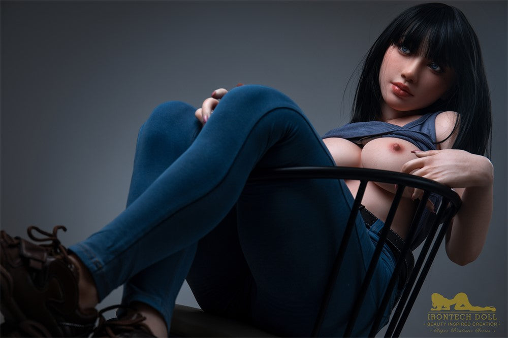 Rita sexdukke (Irontech Doll 153 cm E-cup S30 silikon)