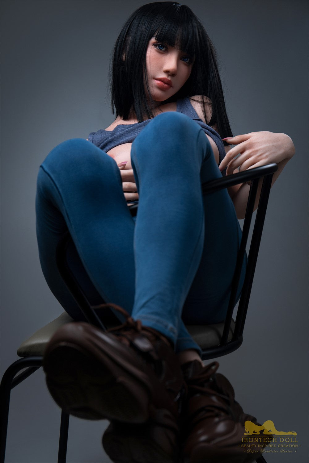 Rita sexdukke (Irontech Doll 153cm e-cup S30 silikon)