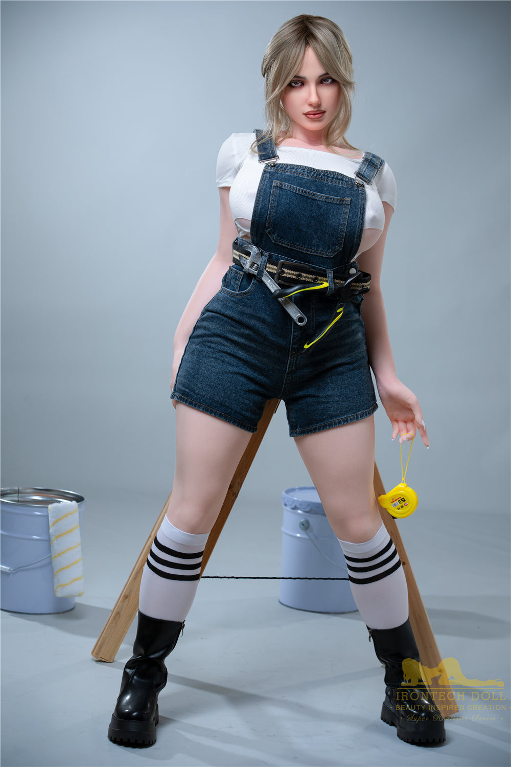 Claudia sexdukke (Irontech Doll 160cm H-cup S17 silikon)