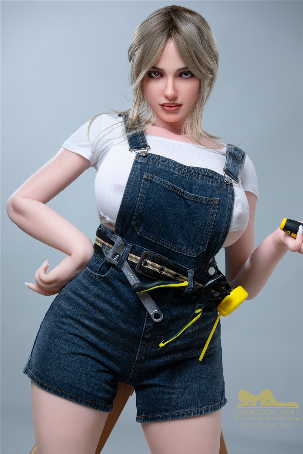 Claudia sexdukke (Irontech Doll 160cm H-cup S17 silikon)