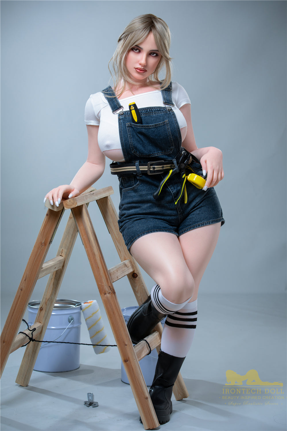 Claudia sexdukke (Irontech Doll 160cm H-cup S17 silikon)