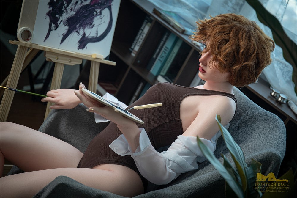 Cindy sexdukke (Irontech Doll 166cm B-cup S4 silikon)