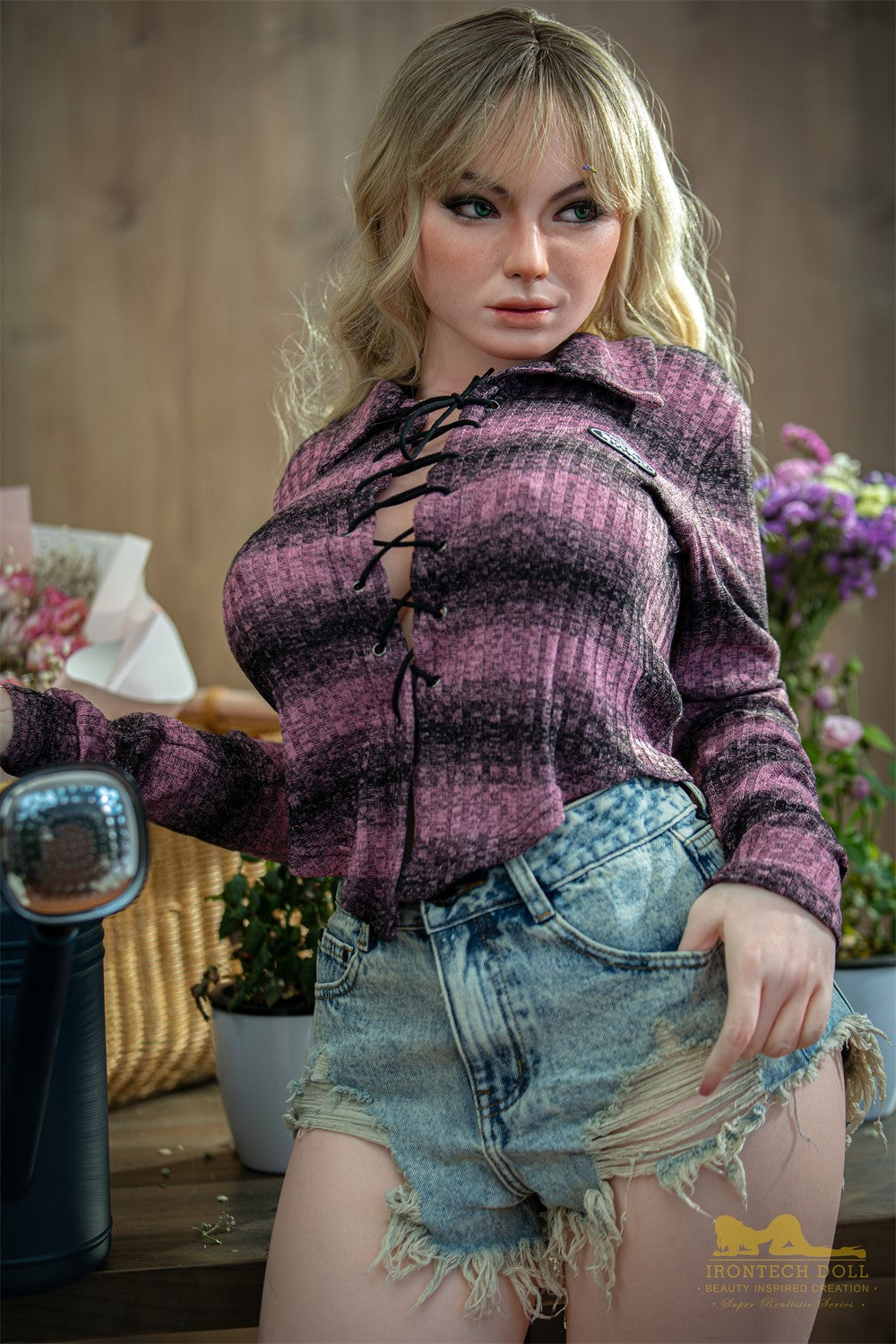 Maria sexdukke (Irontech Doll 165 cm F-cup S22 silikon)