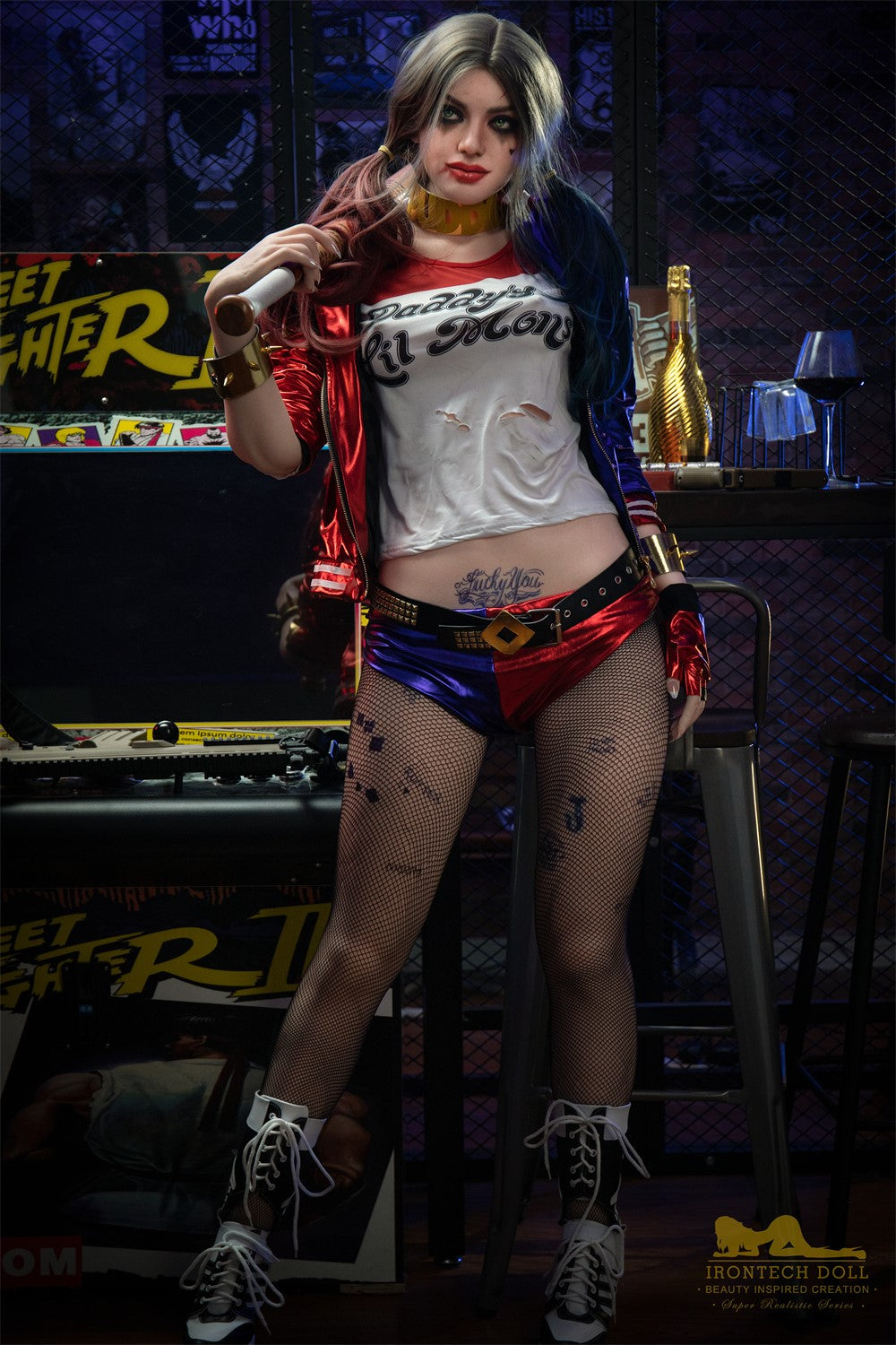 Harley sexdukke (Irontech Doll 166cm B-cup S27 silikon)