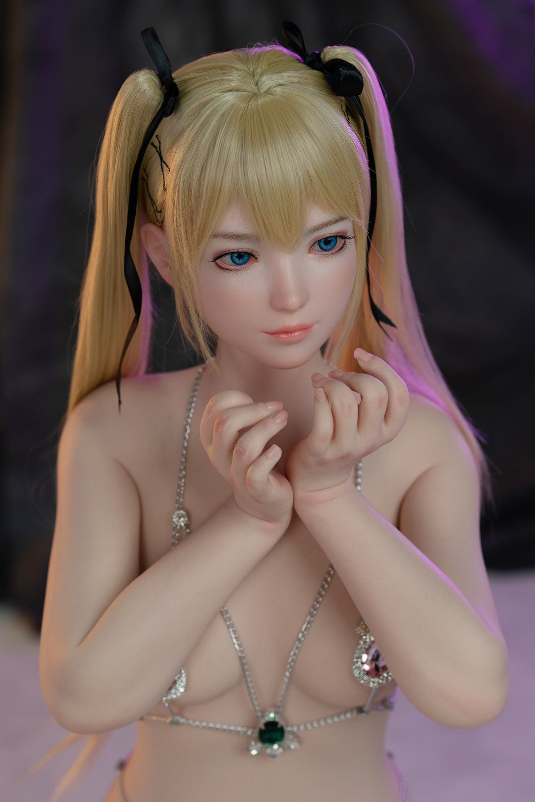 Marie Rose sexdukke (AXB Doll 147cm B-cup GD53-1 silikon)