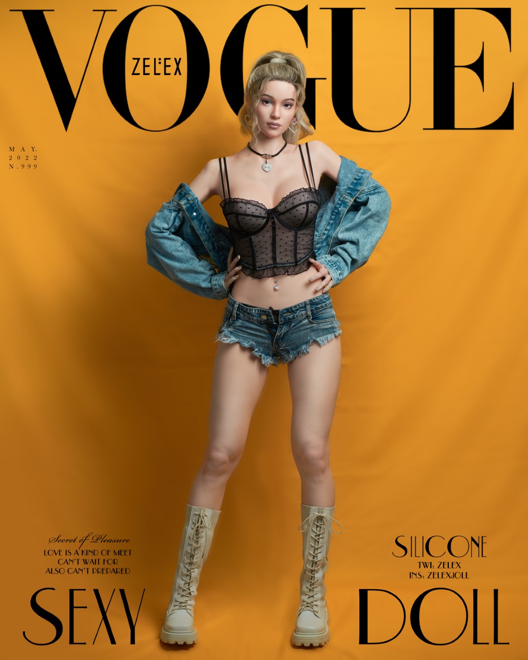 Noel sexdukke (Zelex 170 cm C-cup GE46 silikon)