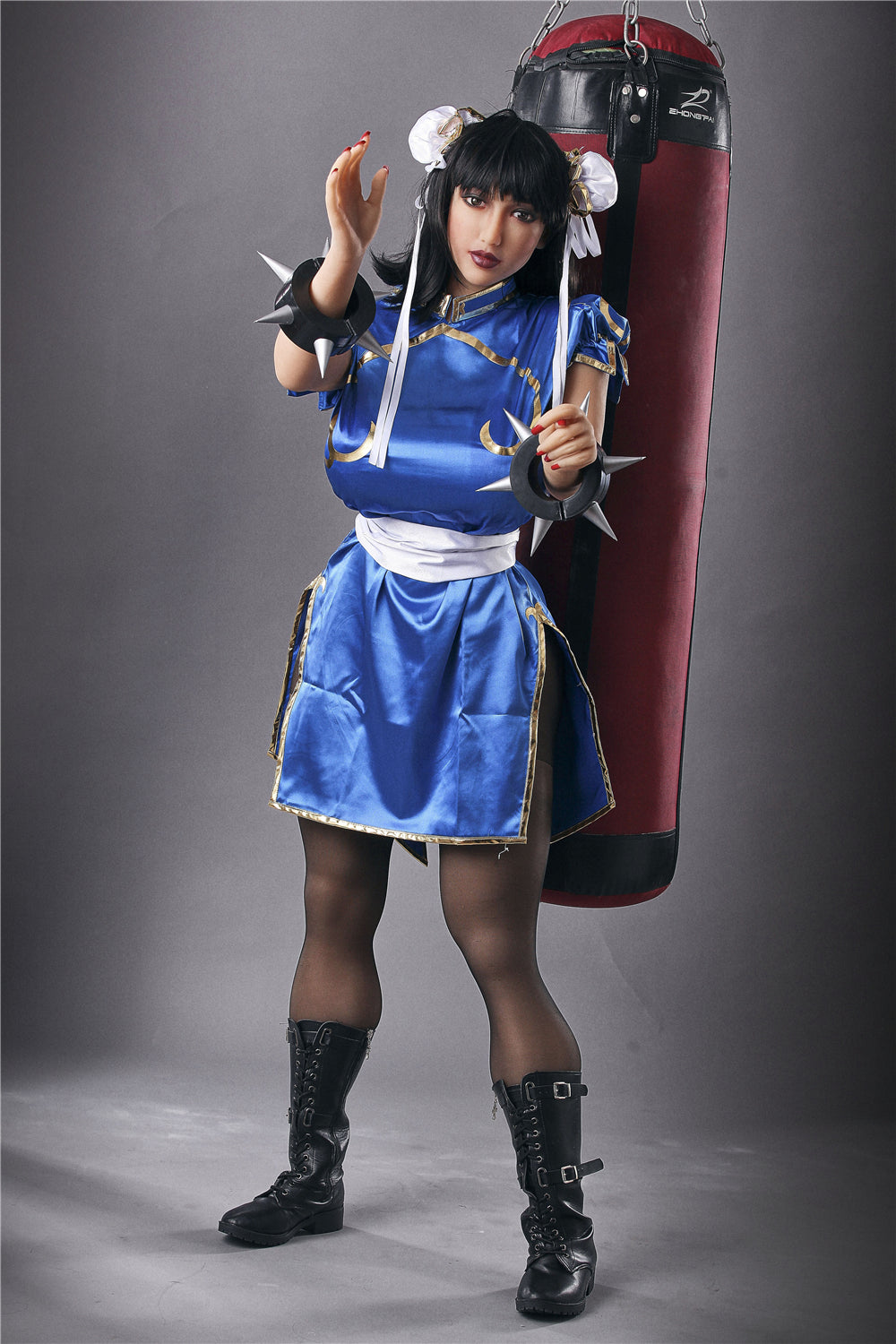 Chun-li sexdukke (Irontech Doll 158cm f-cup #69 TPE)