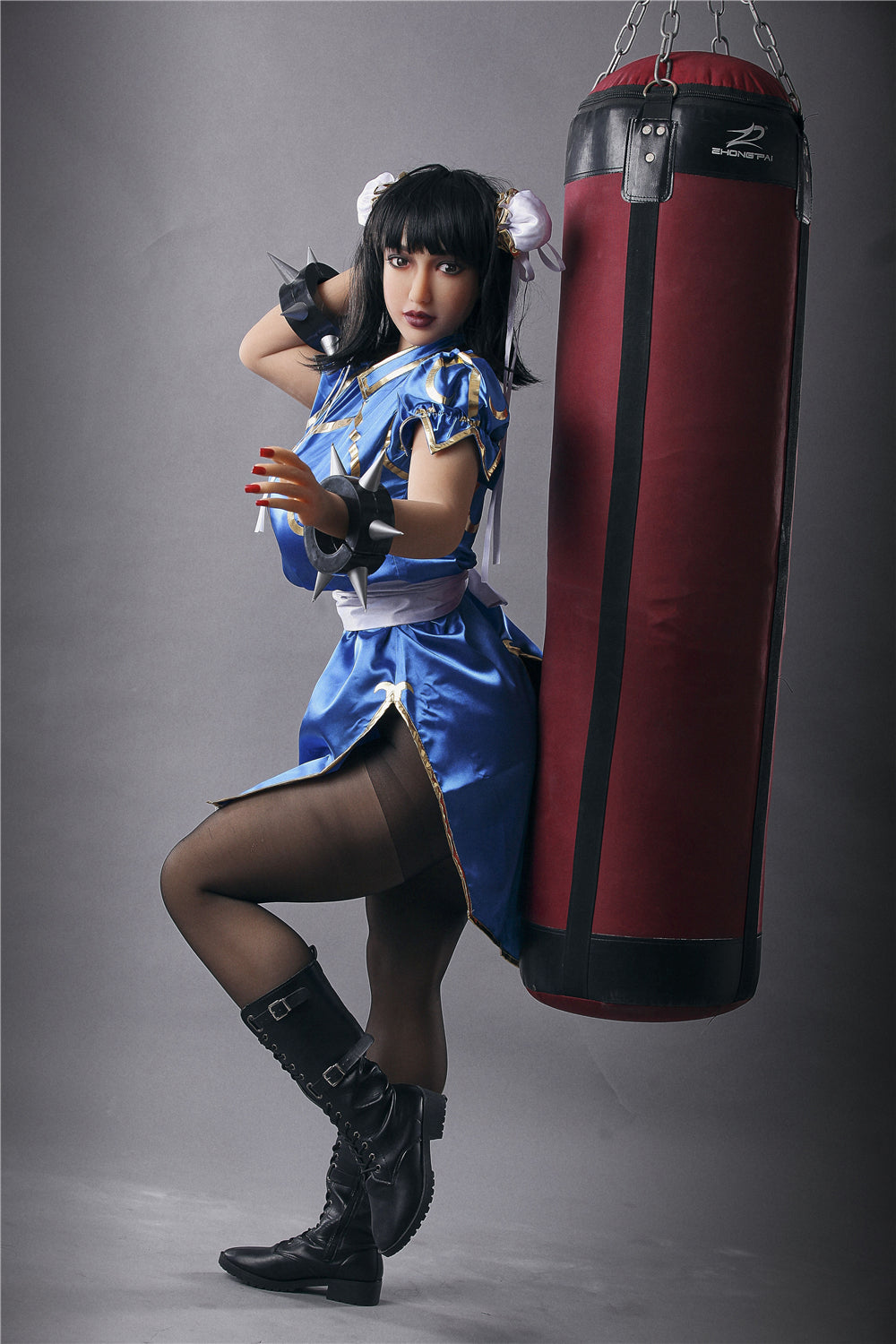 Chun-li sexdukke (Irontech Doll 158cm f-cup #69 TPE)