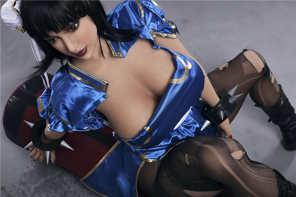 Chun-li sexdukke (Irontech Doll 158cm f-cup #69 TPE)