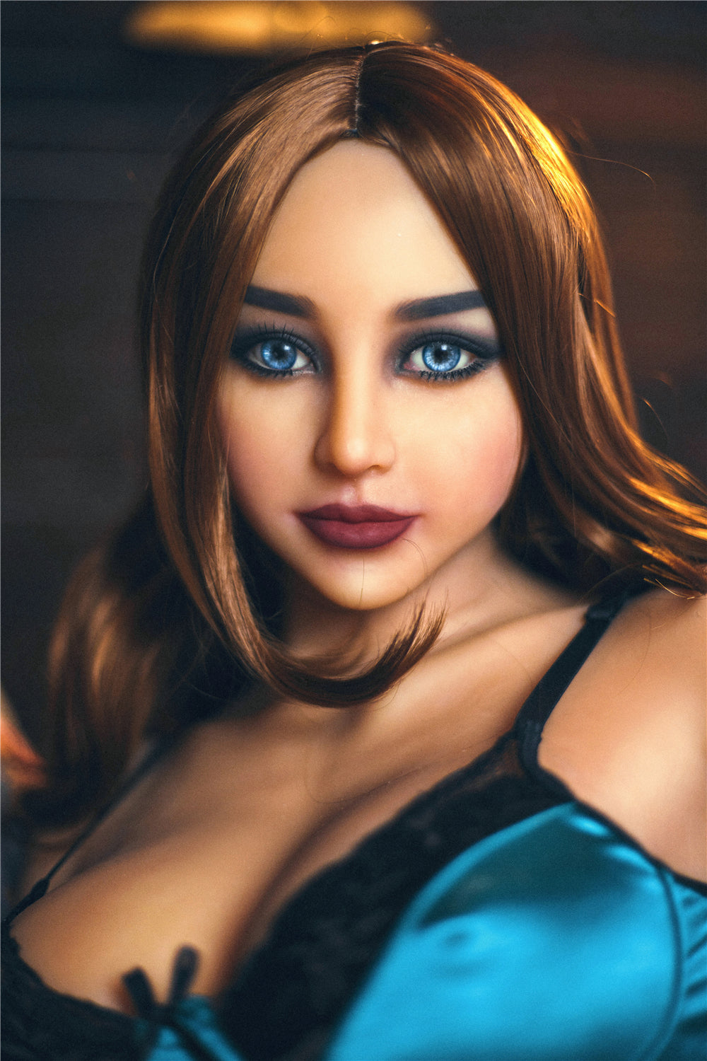 Miki overkropp sexdukke (Irontech Doll 90cm e-cup #58 TPE)