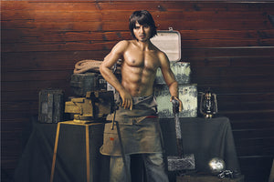 Nicholas mannlig sexdukke (Irontech Doll 162 cm #204 TPE)