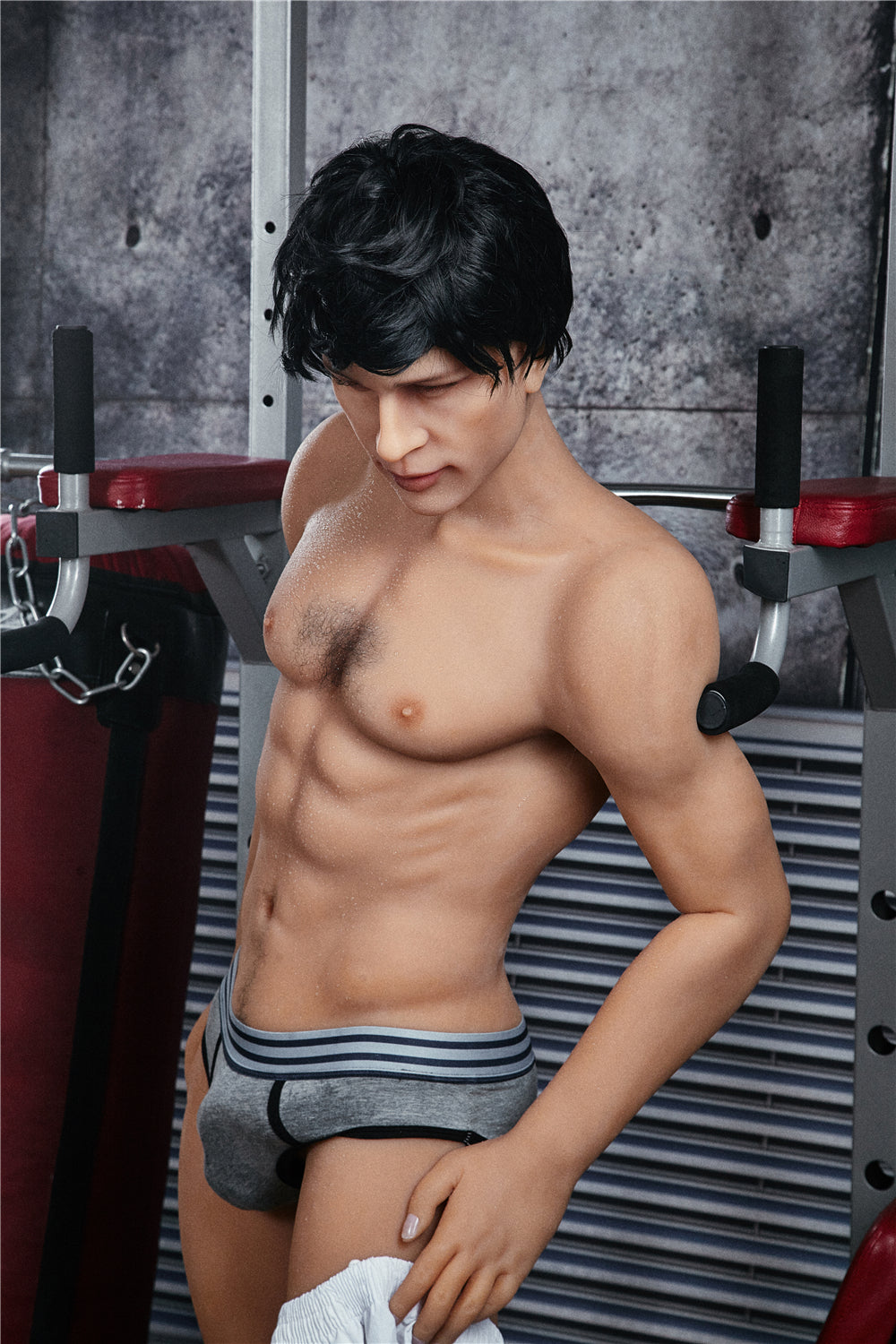 Charles mannlig sexdukke (Irontech Doll 162cm #201 TPE)
