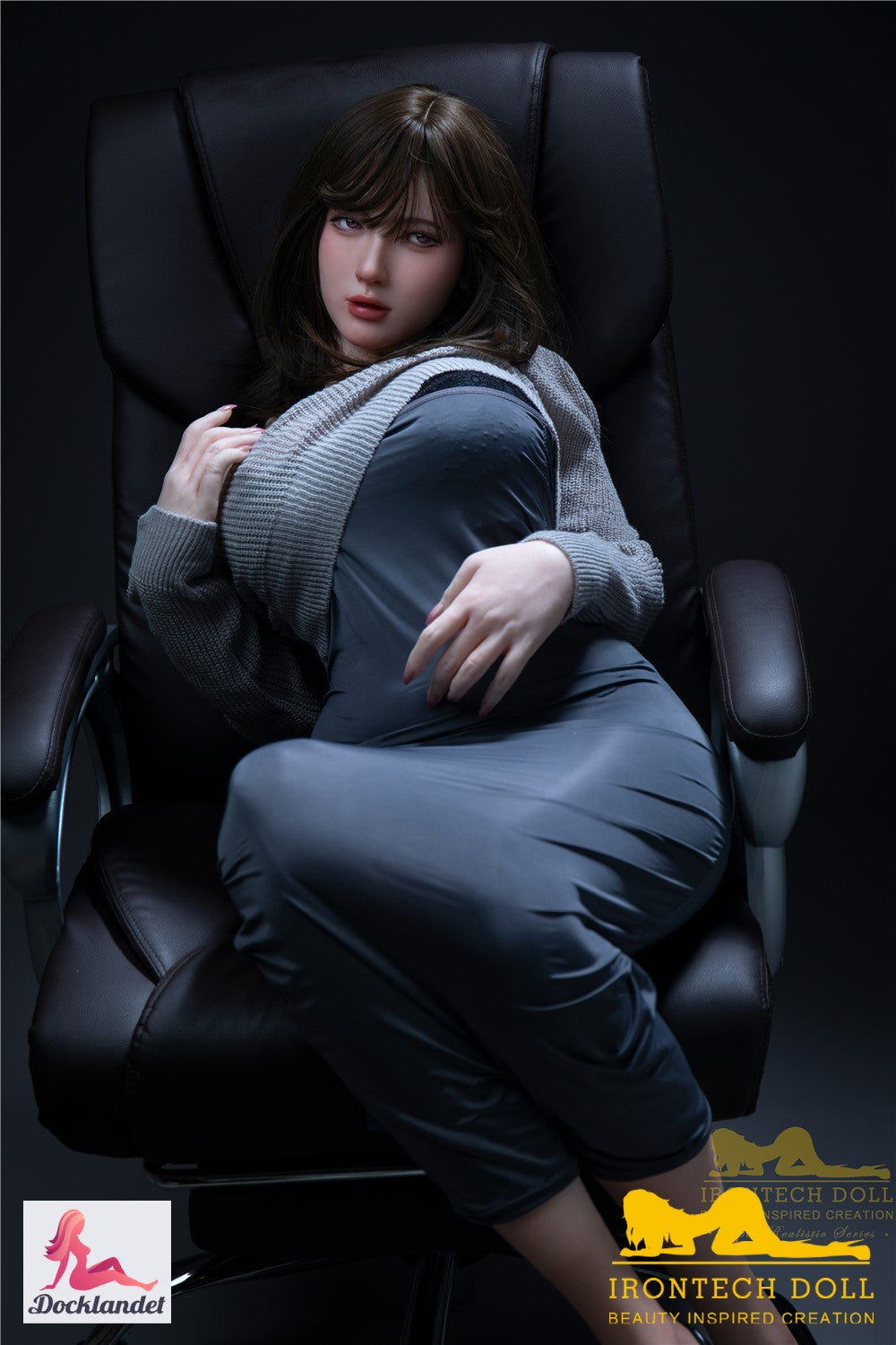 Hannah sexdukke (Irontech Doll 165 cm F-cup S1 silikon)