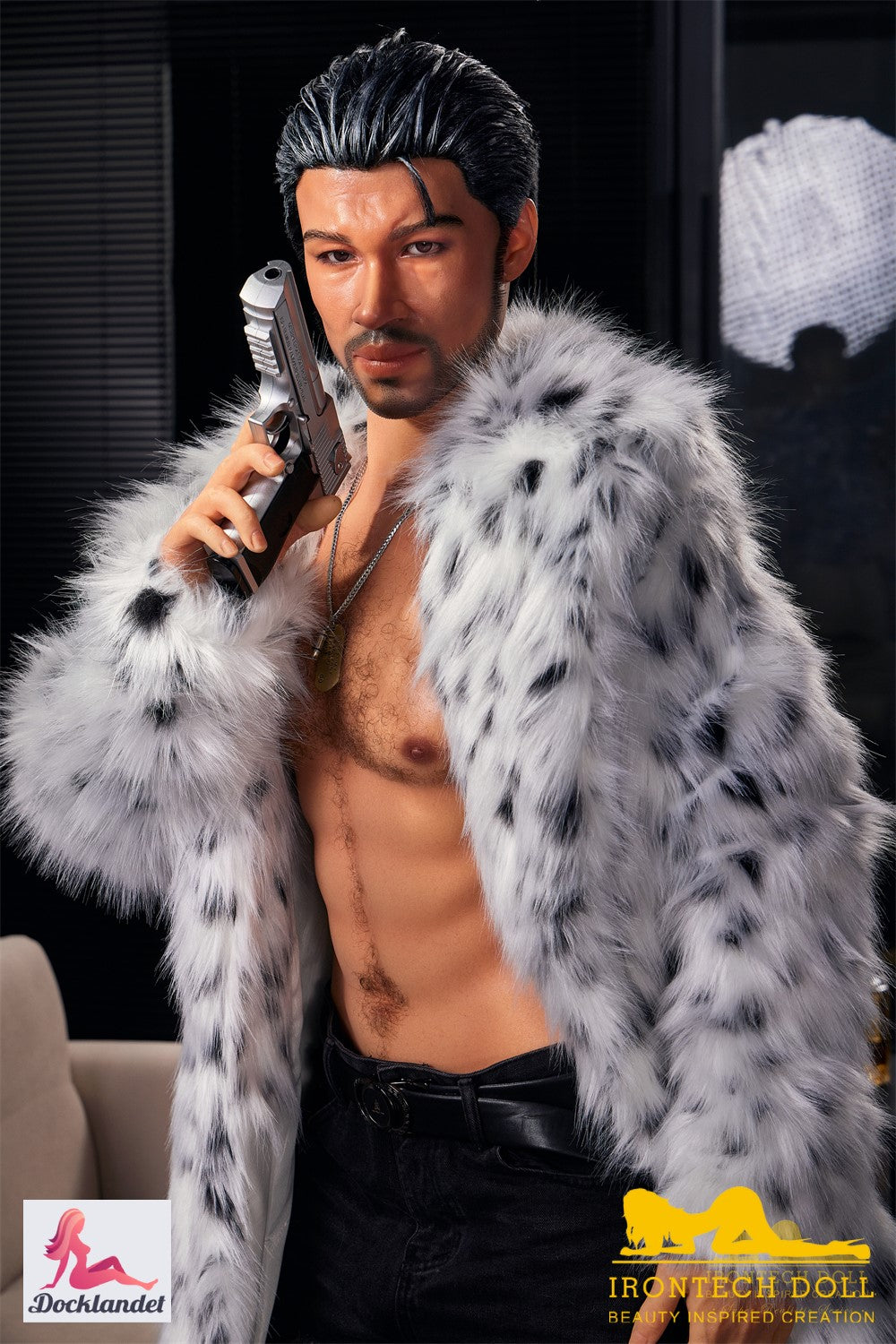 Gregor mannlig sexdukke (Irontech Doll 170 cm M7 silikon)