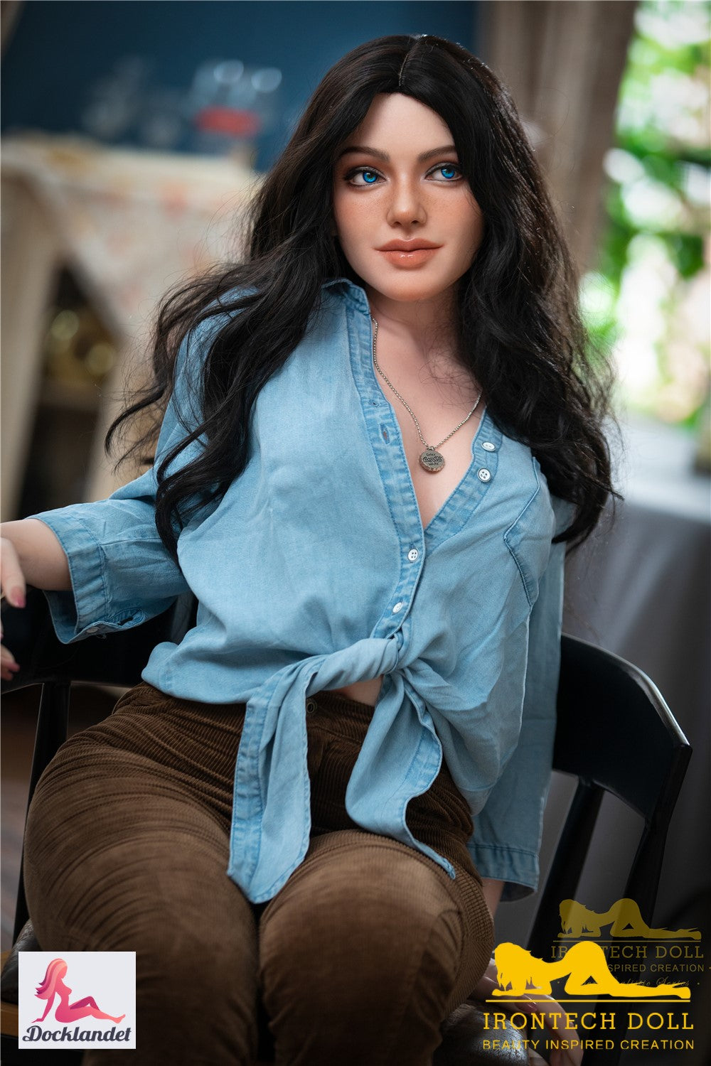 Marley sexdukke (Irontech Doll 152 cm A-cup S27 silikon)