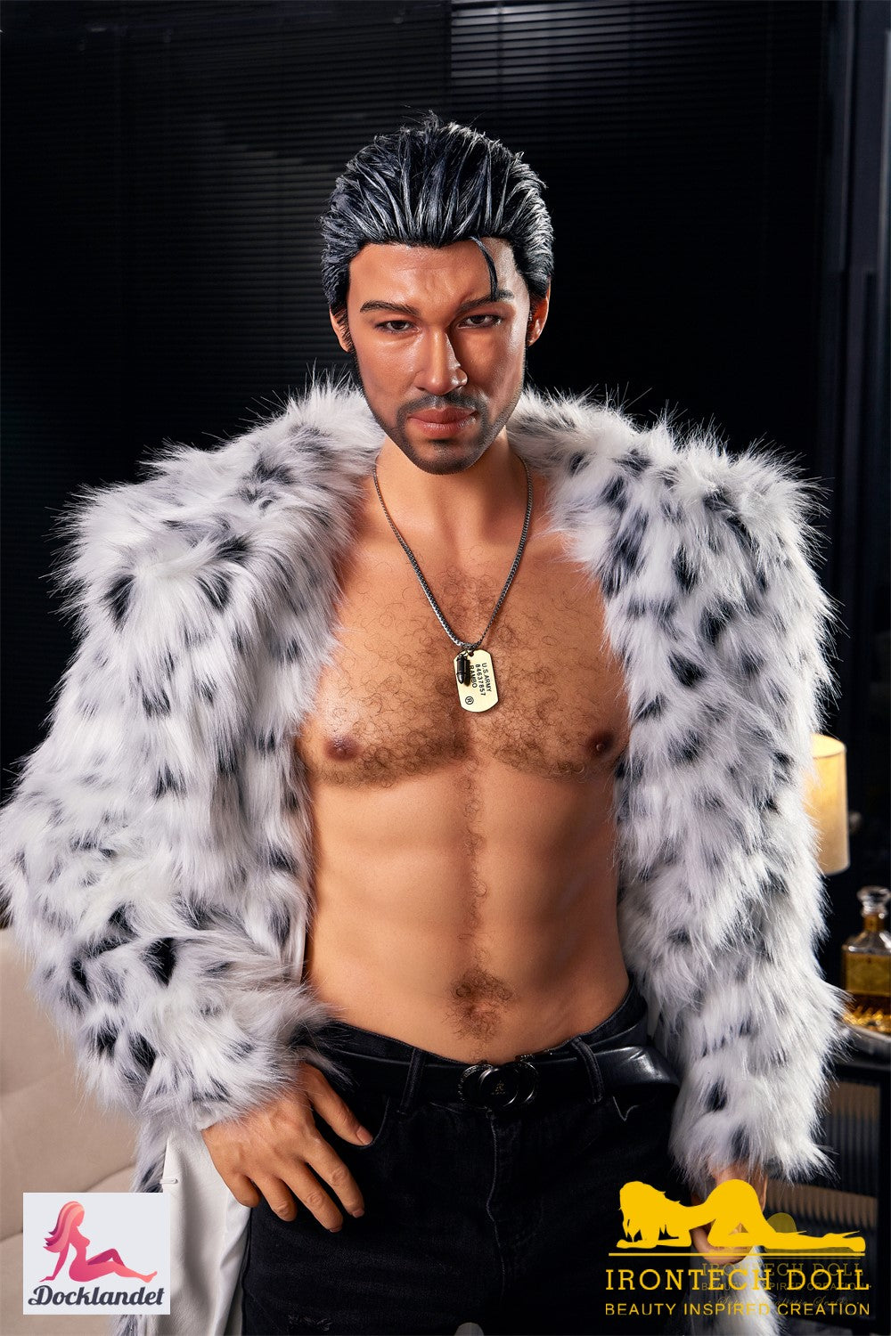 Gregor mannlig sexdukke (Irontech Doll 170 cm M7 silikon)