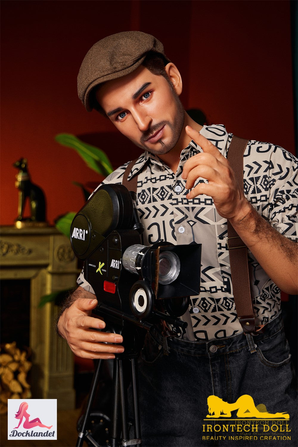 Antonio mannlig sexdukke (Irontech Doll 170 cm M3 silikon)