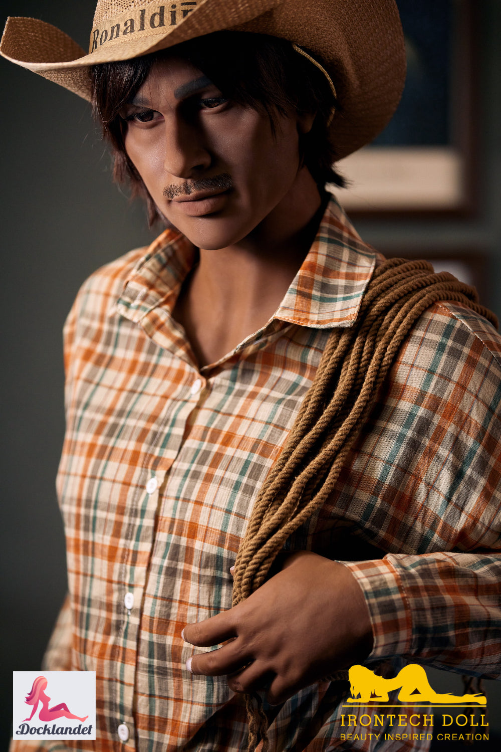 Charles mannlig sexdukke (Irontech Doll 175cm #201 TPE)