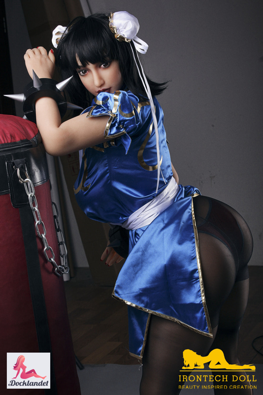 Chun-li sexdukke (Irontech Doll 158cm f-cup #69 TPE)