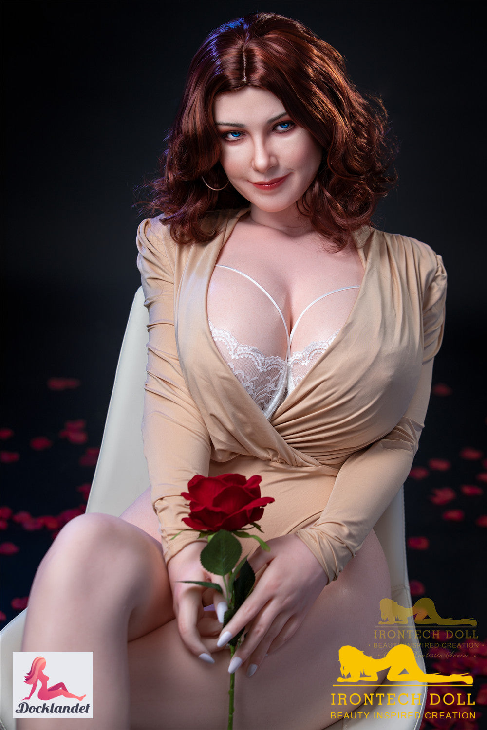 Carmel sexdukke (Irontech Doll 160 cm H-cup S12 silikon)