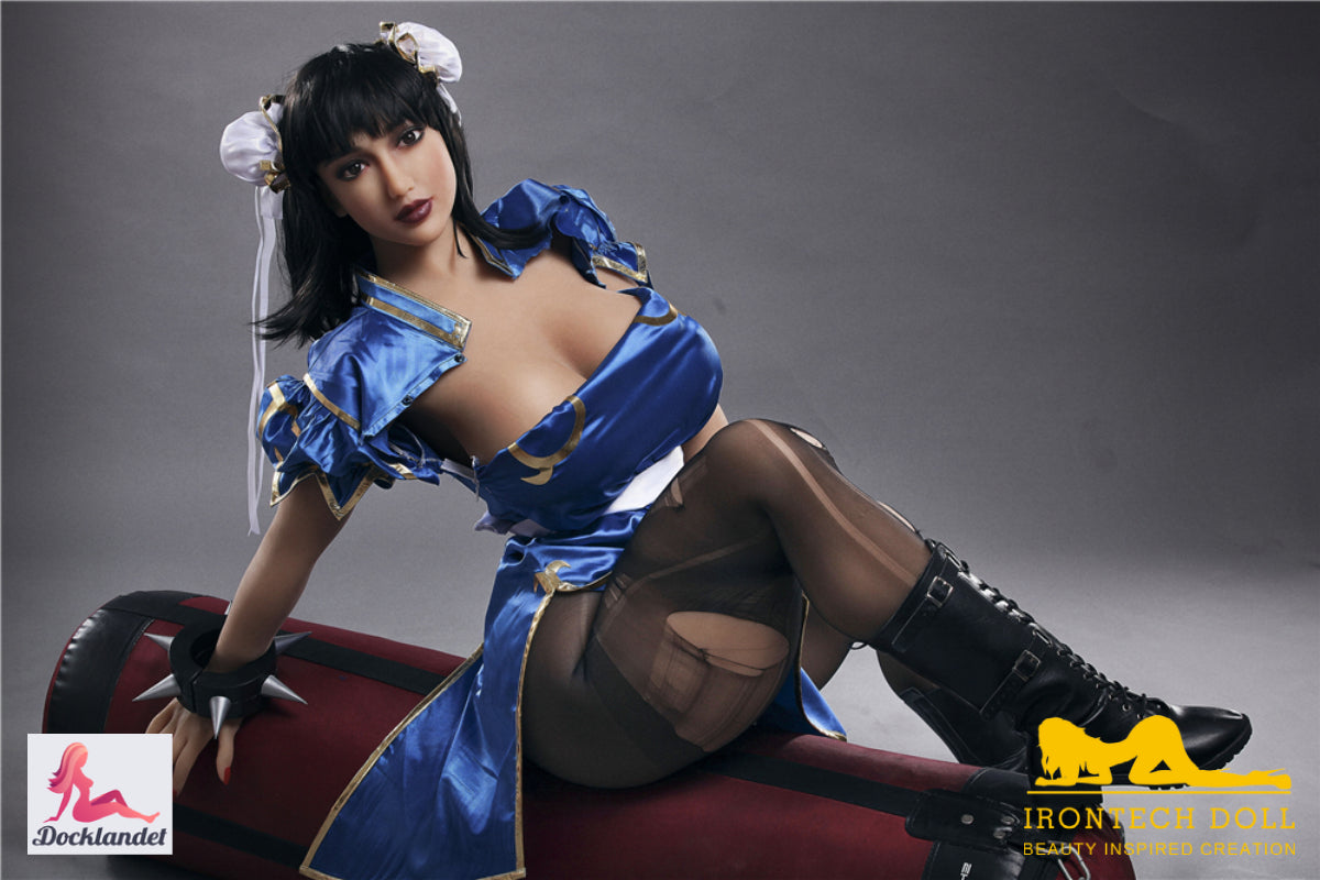 Chun-li sexdukke (Irontech Doll 158cm f-cup #69 TPE)